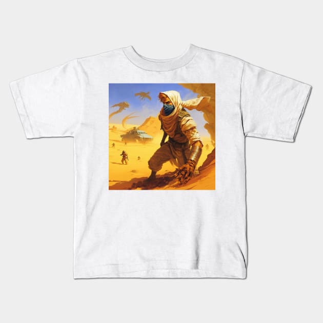 SOLDIER X Kids T-Shirt by KXMV4